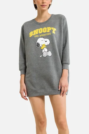 Snoopy Felpa Lunga Homewear Di