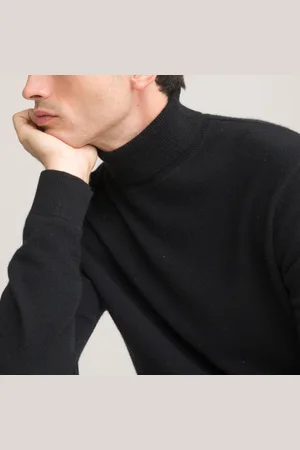 La Redoute Pull Dolcevita In Cashmere, Made In Europe Uomo Taglie S