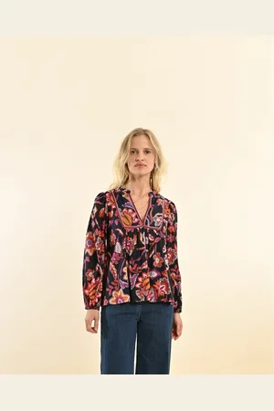 Molly Bracken Blusa A Fiori Donna Taglie XS