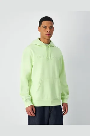 Champion Felpa Con Cappuccio Con Maxi Logo Ricamato Taglie M