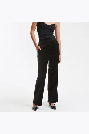 La Redoute Pantaloni Flare In Velluto Raso, Signature Quentin Donna Taglie 38 (IT) - 34 (FR)