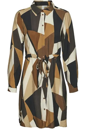 VERO MODA Abito Chemisier Fantasia Donna Taglie S