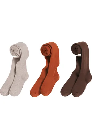 La Redoute Confezione Da 3 Collant Tinta Unita A Coste Bambina Taglie 19/22