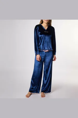 Naf-naf Pigiama Homewear In Velluto Icone Donna Taglie M