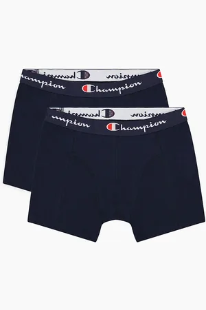 Champion Confezione Da 2 Boxer Tinta Unita Basic Uomo Taglie S