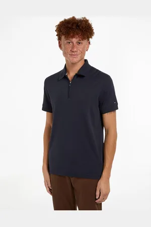 Tommy Hilfiger Polo Slim Collo Con Cerniera Uomo Taglie XS