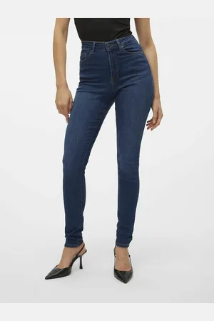 VERO MODA Jeans Skinny, Vita Alta Donna Taglie XS / L30