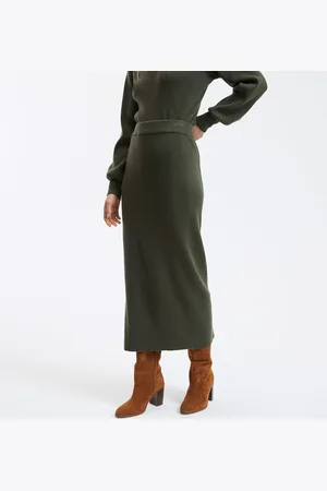 La Redoute Gonna Lunga A Tubino, In Maglia Donna Taglie XS