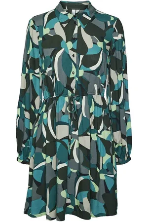 VERO MODA Abito Camicia Svasato Donna Taglie XS