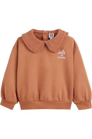 La Redoute Felpa Con Colletto Bambina Taglie 12 mesi - 74 cm