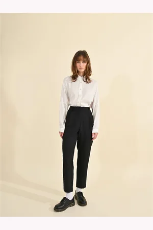 Molly Bracken Pantaloni A Sigaretta 7/8 Chiné Donna Taglie XL