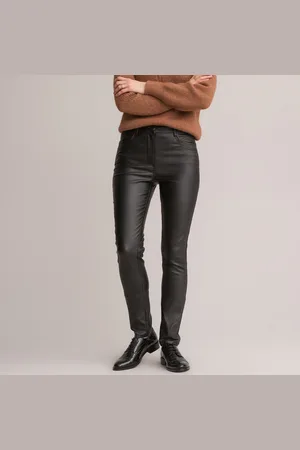 ANNE WEYBURN Pantaloni Dritti Spalmati Donna Taglie 40 (IT) - 36 (FR)