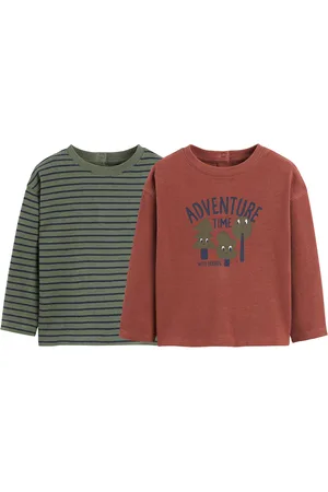 La Redoute Confezione Da 2 T-shirt Maniche Lunghe Bambino Taglie 18 mesi - 81 cm
