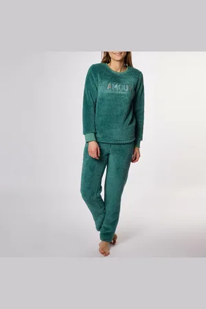Naf-naf Pigiama Molto Morbido Tweed Donna Taglie S