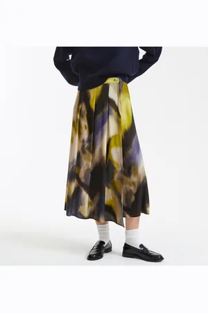 La Redoute Gonna Media Lunghezza Stampa Tie And Dye, Lunga Donna Taglie 38 (IT) - 34 (FR)