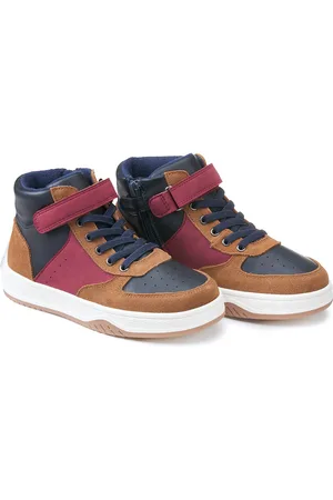 La Redoute Sneakers Alte, Inserti Pelle Bambino Taglie 26