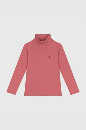 Petit Bateau Dolcevita Tinta Unita In Cotone Bambina Taglie 6 anni - 114 cm
