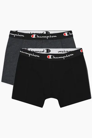 Champion Confezione Da 2 Boxer Tinta Unita Basic Uomo Taglie S