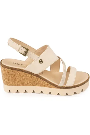 Chattawak Sandali Con Zeppa Moka Donna Taglie 37