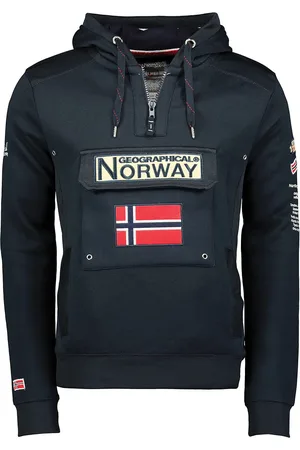 Geographical Norway Felpa Con Cappuccio Con Logo Gymclass Uomo Taglie XXL