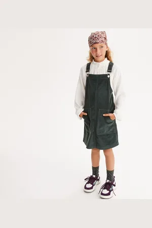 La Redoute Abito Salopette In Velluto Bambina Taglie 4 anni - 102 cm