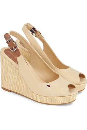 Tommy Hilfiger Sandali Con Zeppa Iconic Elena Sling Donna Taglie 40