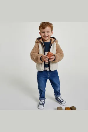 La Redoute Cardigan Con Cappuccio In Sherpa Bambina Taglie 6 mesi - 67 cm