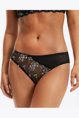 La Redoute Slip In Tulle Ricamato Flavie Donna Taglie 42 (IT) - 38 (FR)