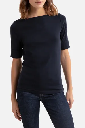 Ralph Lauren T-shirt Collo A Barchetta Maniche Corte Donna Taglie XS