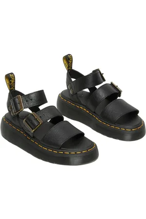 Dr. Martens Sandali Platform Gryphon Quad Pelle Pisa Donna Taglie 36