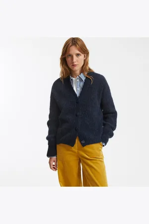 La Redoute Cardigan Scollo A V, Alpaca Misto, Signature Gildas