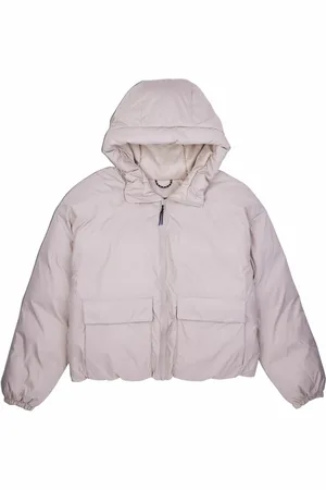 Converse Piumino Corto Short Puffer Con Cappuccio Donna Taglie XS