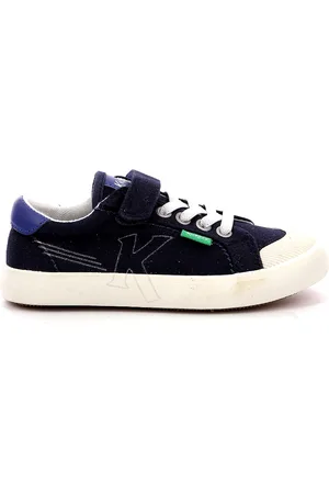 Kickers Sneakers In Tela Kickgoldi Bambina Taglie 24