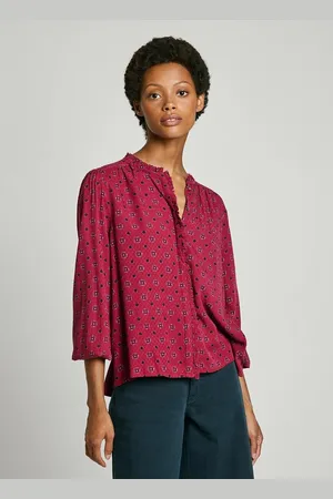 Pepe Jeans Camicia Fluida, Abbottonatura Sotto La Patta Ora Donna Taglie XS
