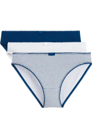 La Redoute Confezione Da 3 Slip In Cotone Elasticizzato Donna Taglie 38/40 (IT) - 34/36 (FR)