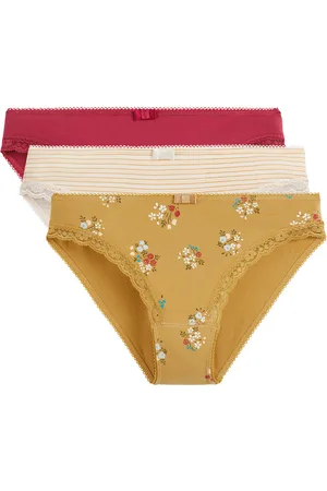 La Redoute Confezione Da 3 Slip In Cotone Elasticizzato Donna Taglie 46/48 (IT) - 42/44 (FR)