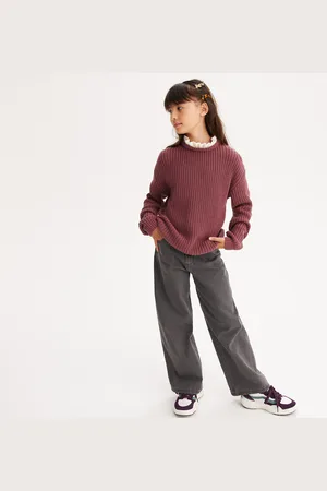 La Redoute Maglione Collo Alto In Grossa Maglia, Effetto 2 In 1 Bambina Taglie 3 anni - 94 cm