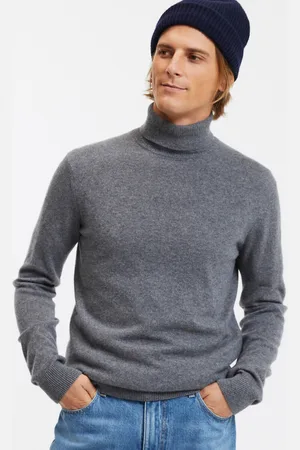 La Redoute Pull Dolcevita In Cashmere, Made In Europe Uomo Taglie S