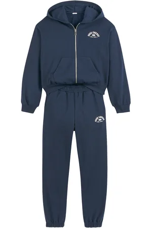La Redoute Completo 2 Pezzi Felpa Con Cappuccio E Pantaloni Bambina Taglie 3 anni - 94 cm