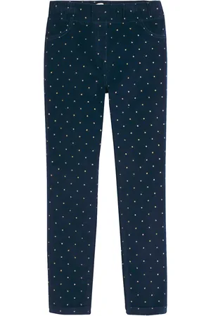 La Redoute Pantaloni Jegging In Velluto, Stampa Stelle Bambina Taglie 4 anni - 102 cm