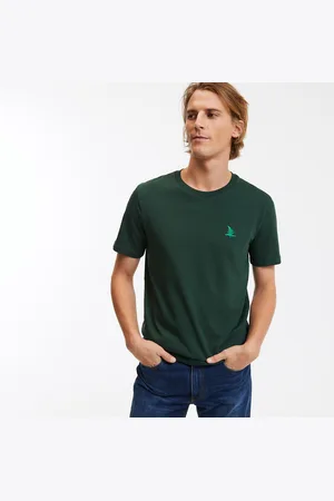 La Redoute T-shirt Girocollo, Ricamo Felce Uomo Taglie S