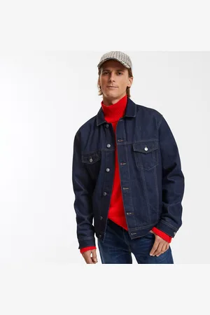 La Redoute Giacca In Denim Taglio Dritto Uomo Taglie S