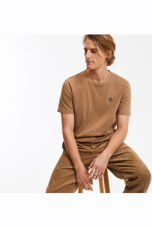 La Redoute T-shirt Ricamata Girocollo Maniche Corte Uomo Taglie S