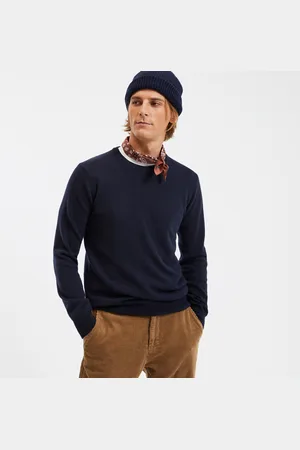 La Redoute Pull Girocollo In Cashmere, Made In Europe Uomo Taglie L