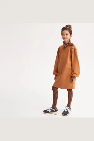 La Redoute Abito Ampio A Maniche Lunghe In Felpa Bambina Taglie 3 anni - 94 cm