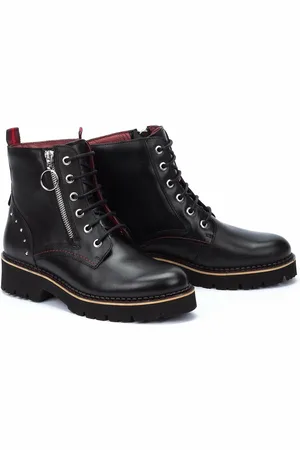 Pikolinos Stivali Con Lacci In Pelle Vicar Donna Taglie 39