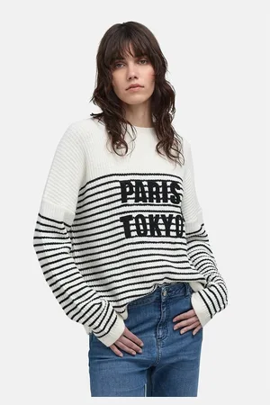 IKKS Maglione Girocollo Maniche Lunghe Righe Alla Marinara