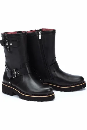 Pikolinos Stivali Stile Biker In Pelle Vicar Donna Taglie 38