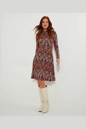 Joe Browns Abito Stampato In Jersey, Collo Alto Donna Taglie 46 (IT) - 42 (FR)
