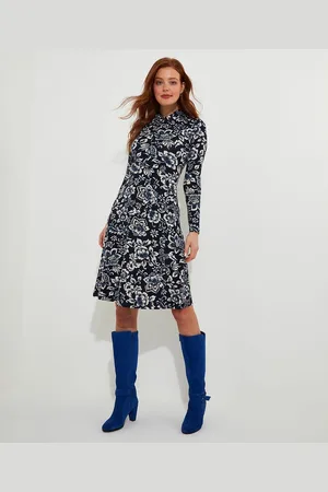 Joe Browns Abito A Fiori Cerniera Davanti Donna Taglie 48 (IT) - 44 (FR)